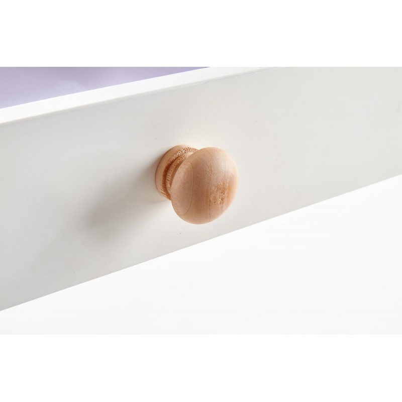 B34 biurko dąb sonoma-biały (2p 1szt)