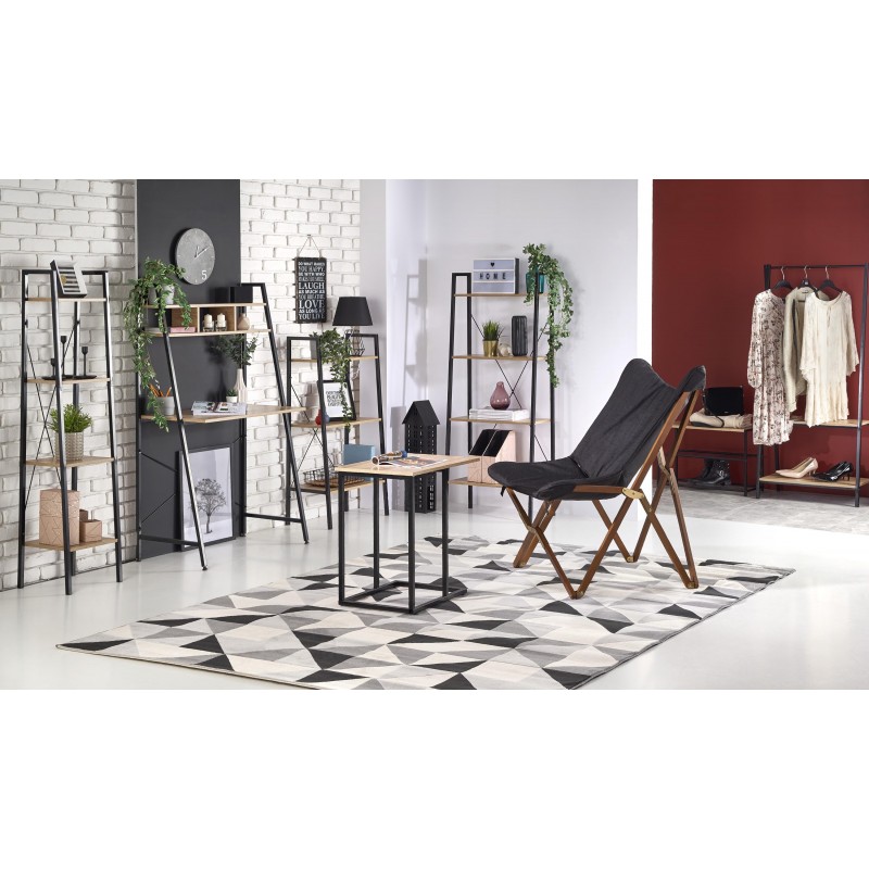 NARVIK REG2 czarny / dąb sonoma (1p 1szt)