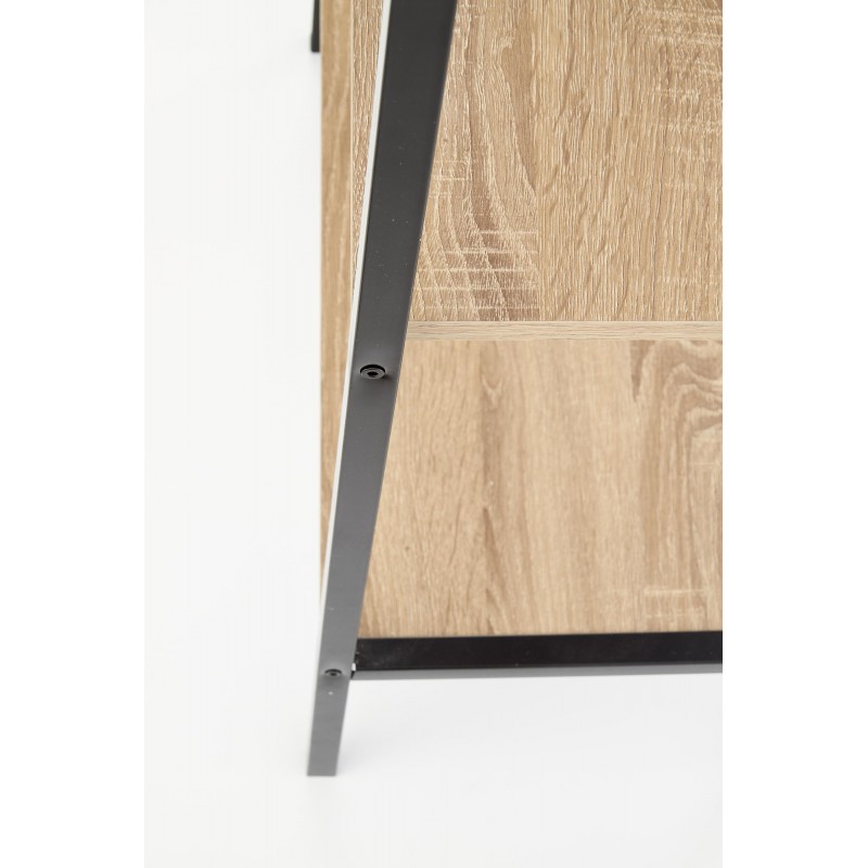 NARVIK REG1 czarny / dąb sonoma (1p 1szt)