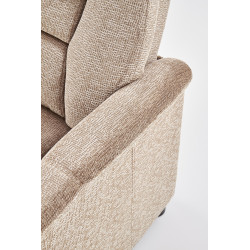 Rozkładany fotel Quirk beżowy Rozkładany fotel Quirk beżowy