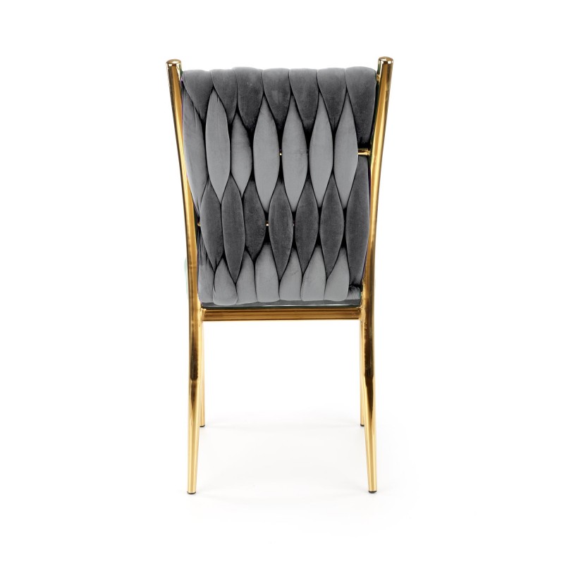 Krzesło tapicerowane Tender popielate