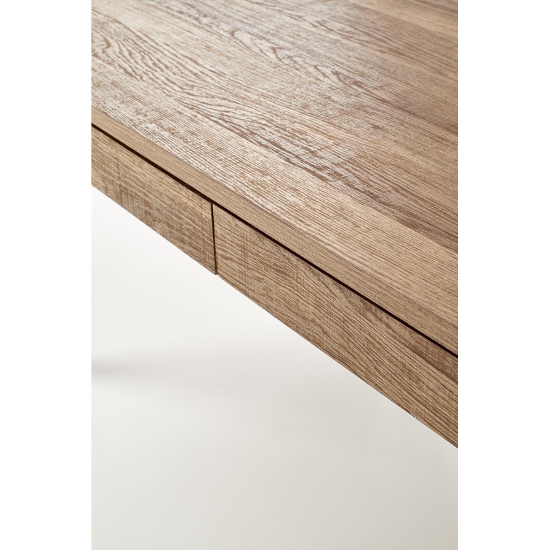 TULUZA ława orzech miodowy / czarny (1p 1szt)