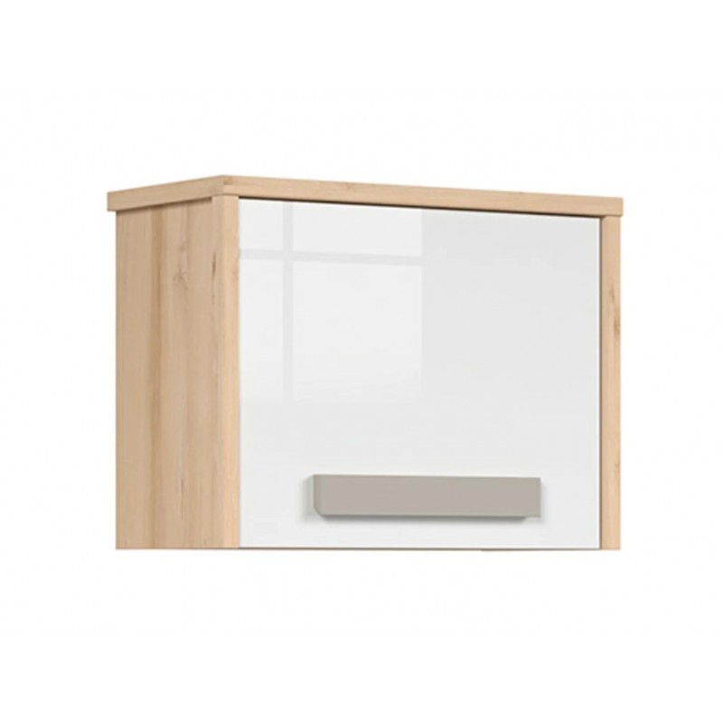 Szafka wisząca Namek Black Red White buk iconic/biały