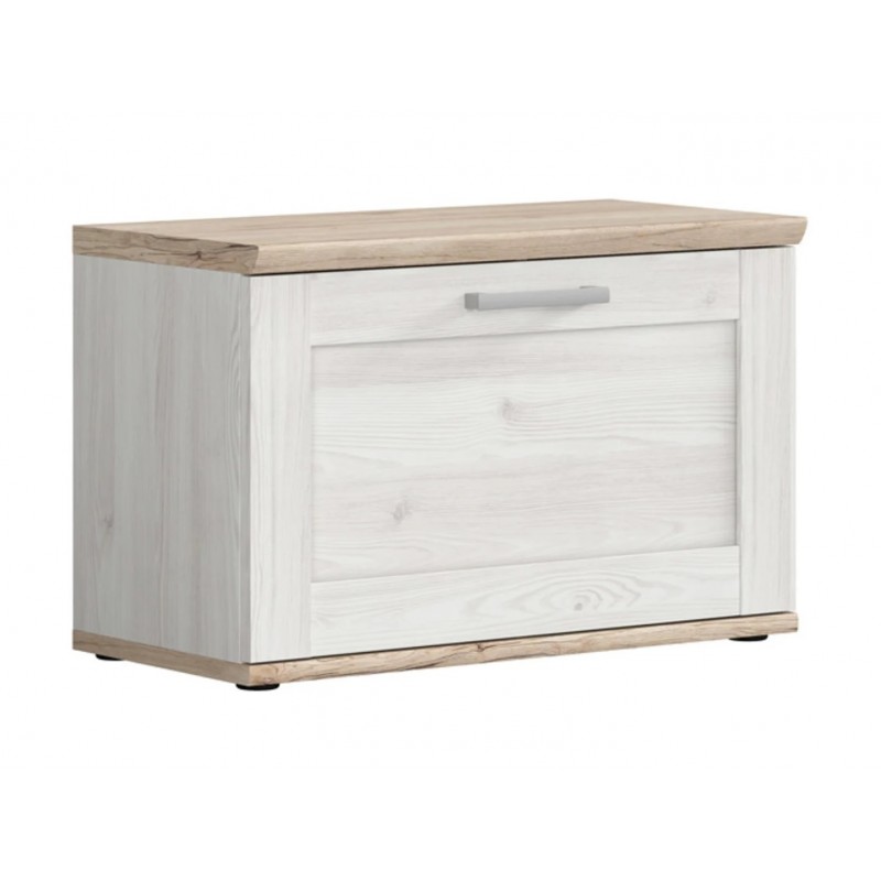 Szafka na buty Romance Black Red White modrzew sibiu jasny/dąb