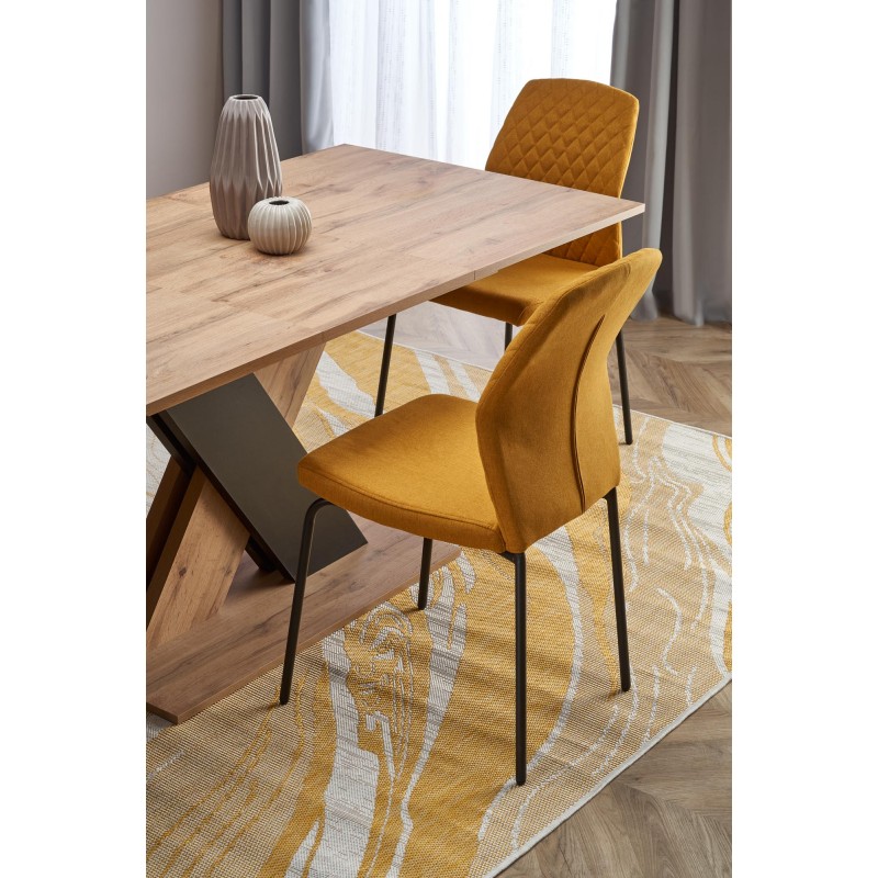 XARELTO stół rozkładany dąb wotan - czarny