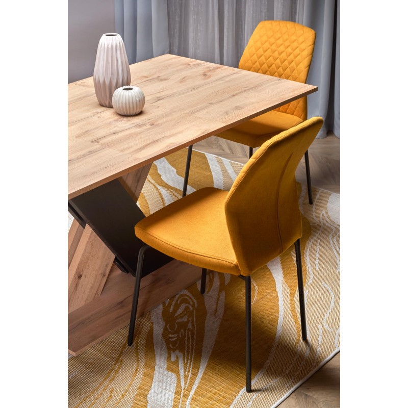 XARELTO stół rozkładany dąb wotan - czarny