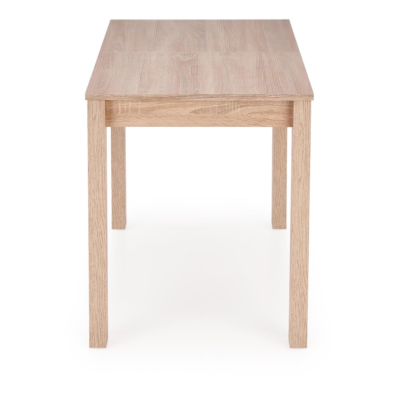 GINO stół rozkładany blat - dąb sonoma, nogi - dąb sonoma