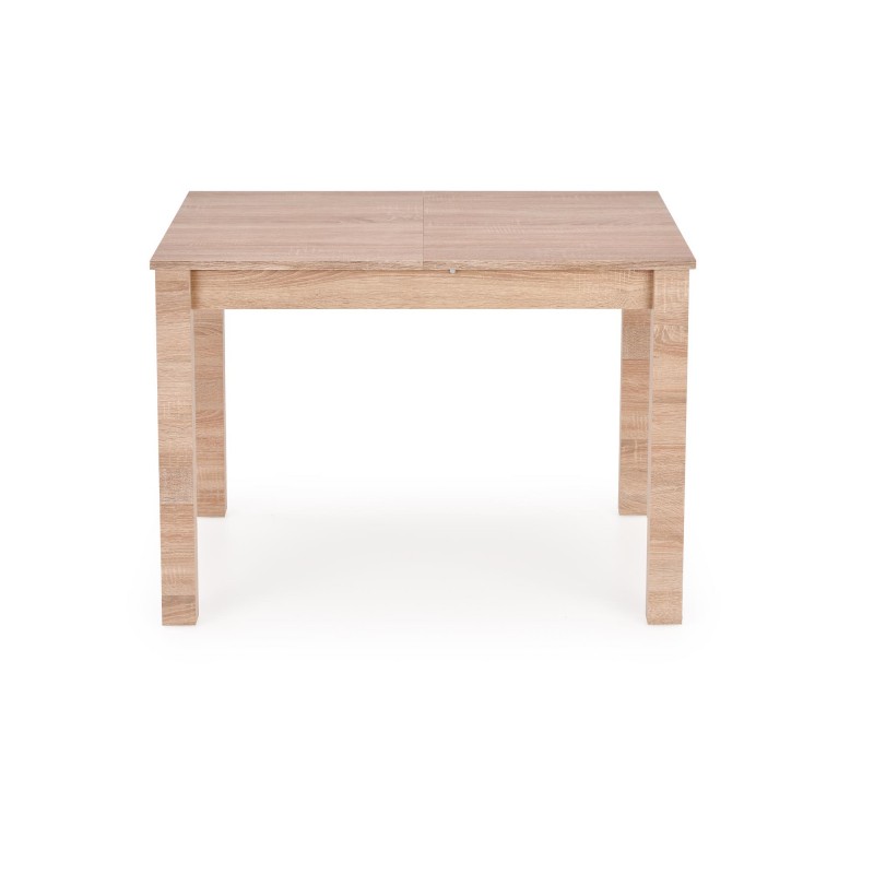 GINO stół rozkładany blat - dąb sonoma, nogi - dąb sonoma