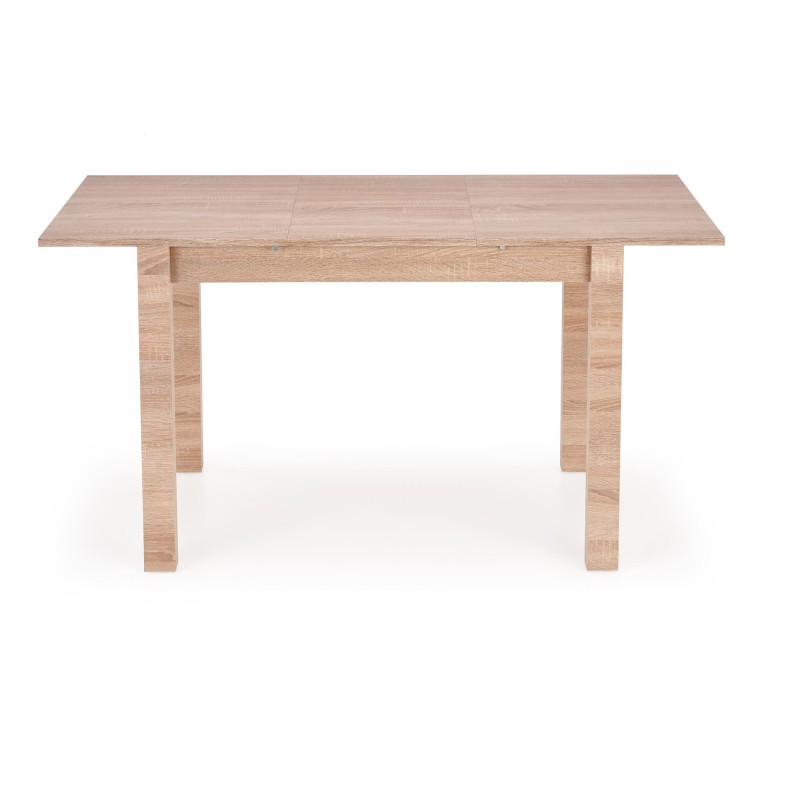 GINO stół rozkładany blat - dąb sonoma, nogi - dąb sonoma