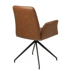 Krzesło Naya Vintage brązowe