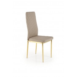 Krzesło tapicerowane Grace cappuccino