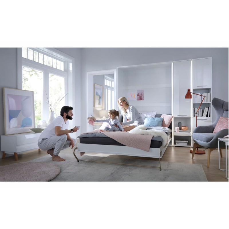 Półkotapczan Pionowy Concept Pro CP-01 140X200 Biały Alpejski