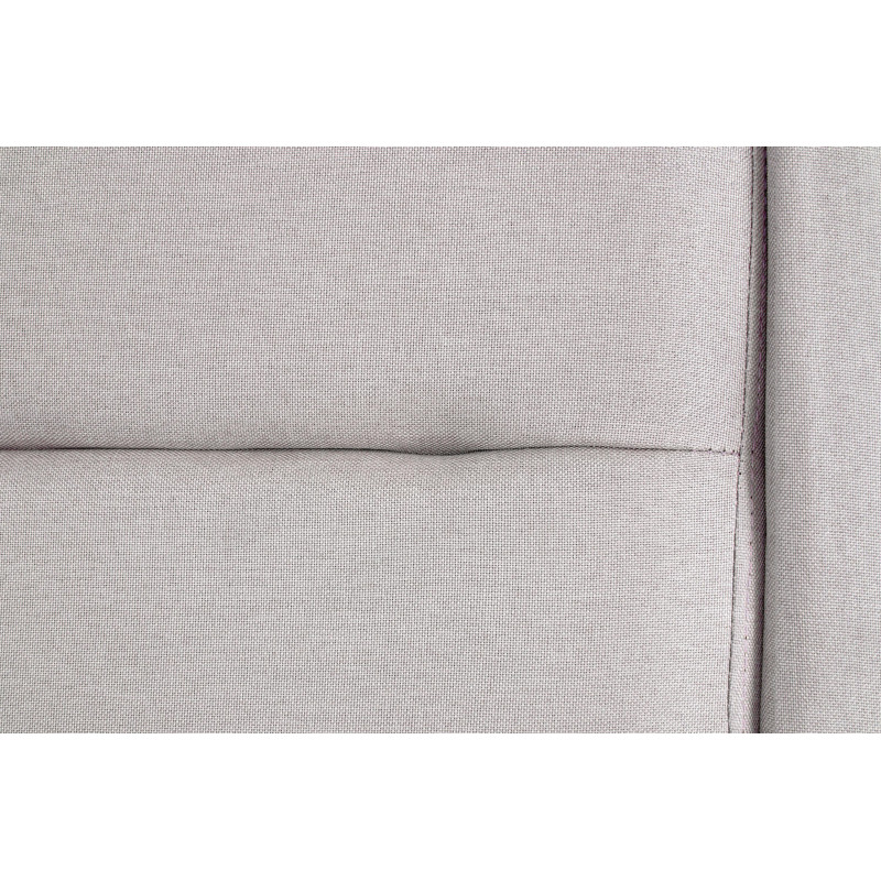 Łóżko skandynawskie ISERNIA 160x200 jasnoszare