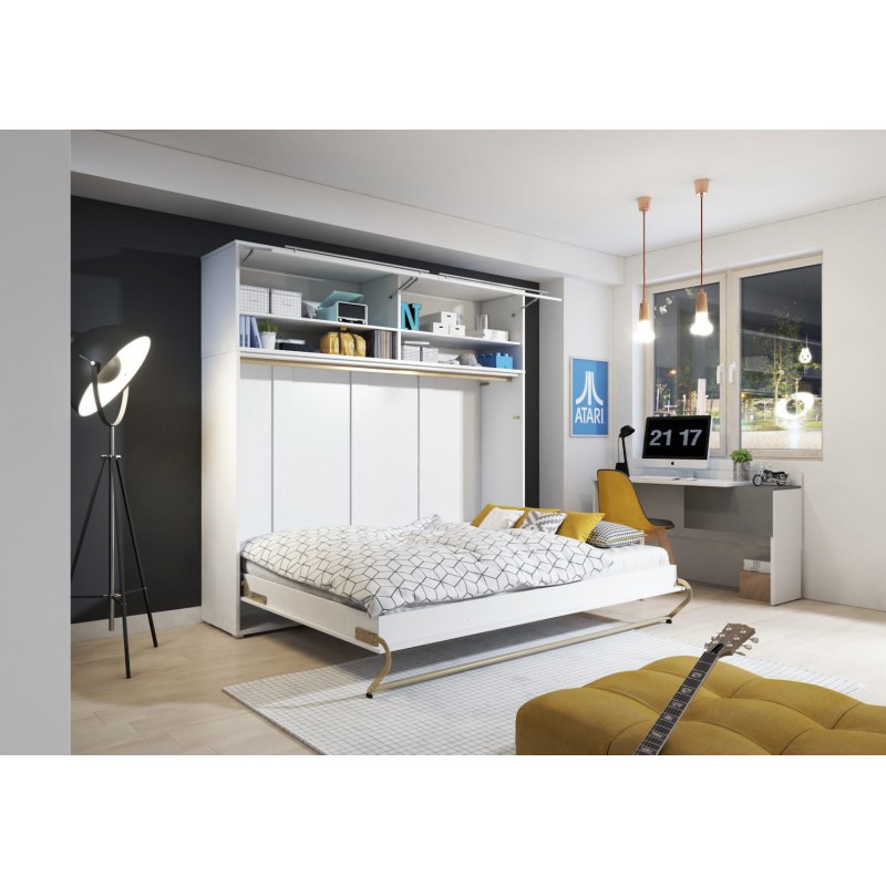 Półkotapczan Poziomy Concept Pro CP-04 140X200 Biały Połysk