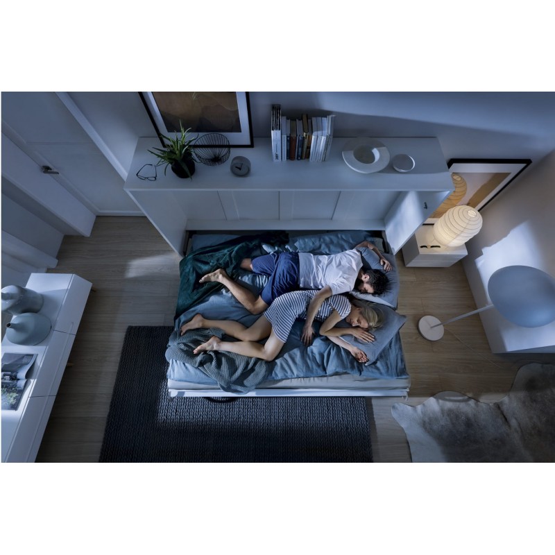 Półkotapczan Poziomy Concept Pro CP-04 140X200 Biały Połysk