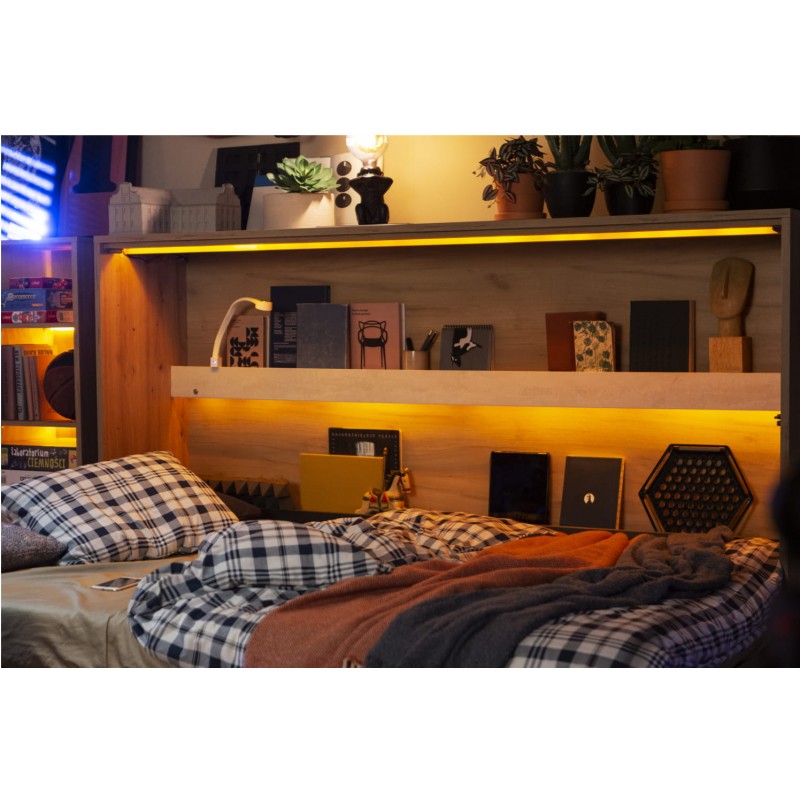 Półkotapczan Poziomy Concept Junior CJ-03 120X200 Teen Flex