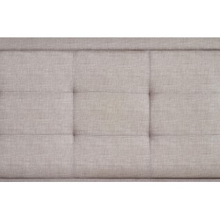 Łóżko tapicerowane EMPOLI 160x200 z szufladami beżowe