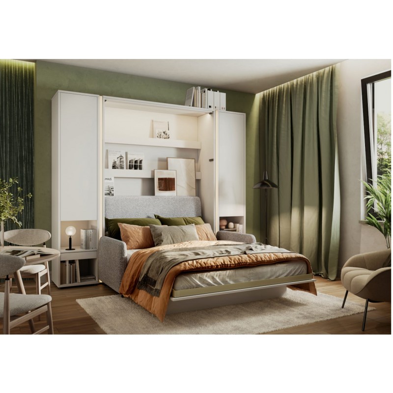 Sofa granatowa BC-18 do Bed Concept BC-01 140X200 Lenart