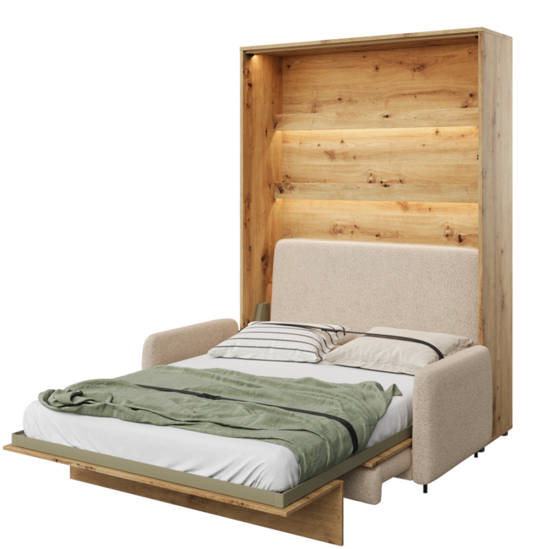 Sofa granatowa BC-18 do Bed Concept BC-01 140X200 Lenart