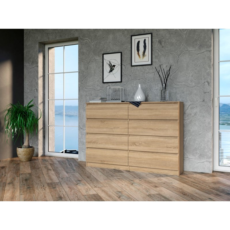 KOMODA MALWA M8 140 - DĄB SONOMA