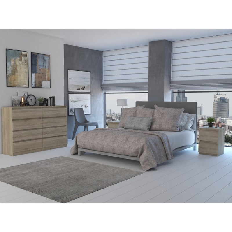 KOMODA MALWA M8 140 - DĄB SONOMA