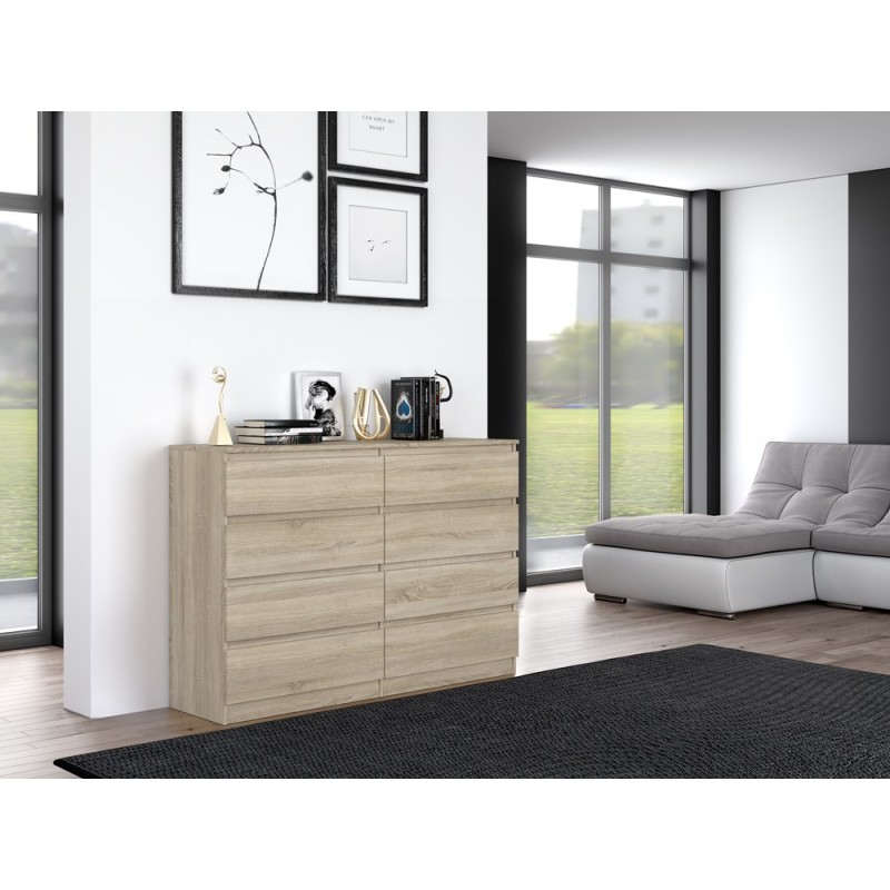 KOMODA MALWA M8 140 - DĄB SONOMA