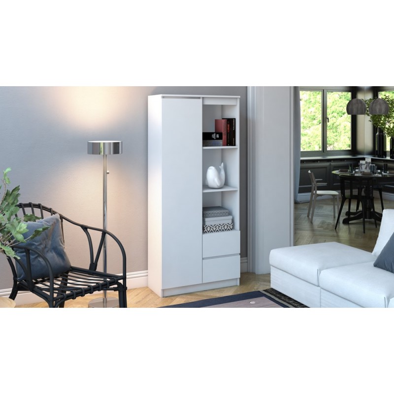 REGAŁ RS-80 BILY - BIEL