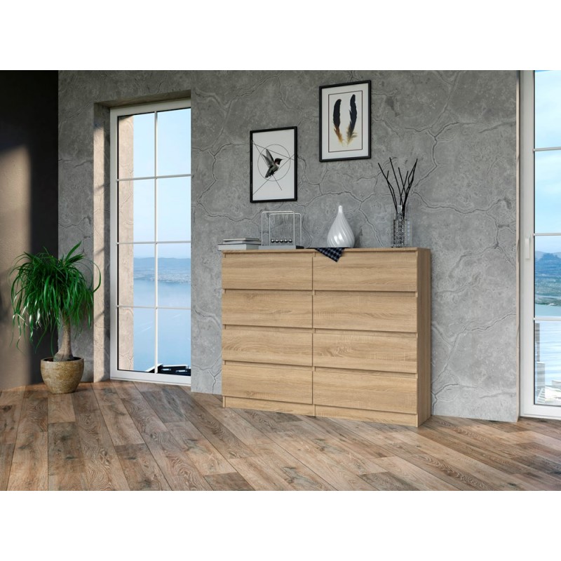 KOMODA MALWA M8 120 - DĄB SONOMA