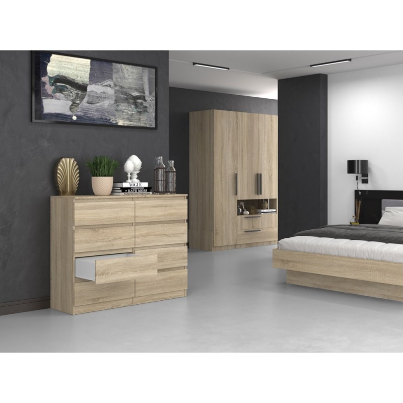 KOMODA MALWA M8 120 - DĄB SONOMA