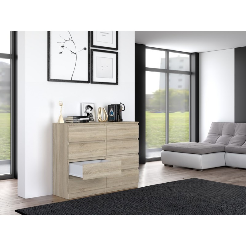 KOMODA MALWA M8 120 - DĄB SONOMA