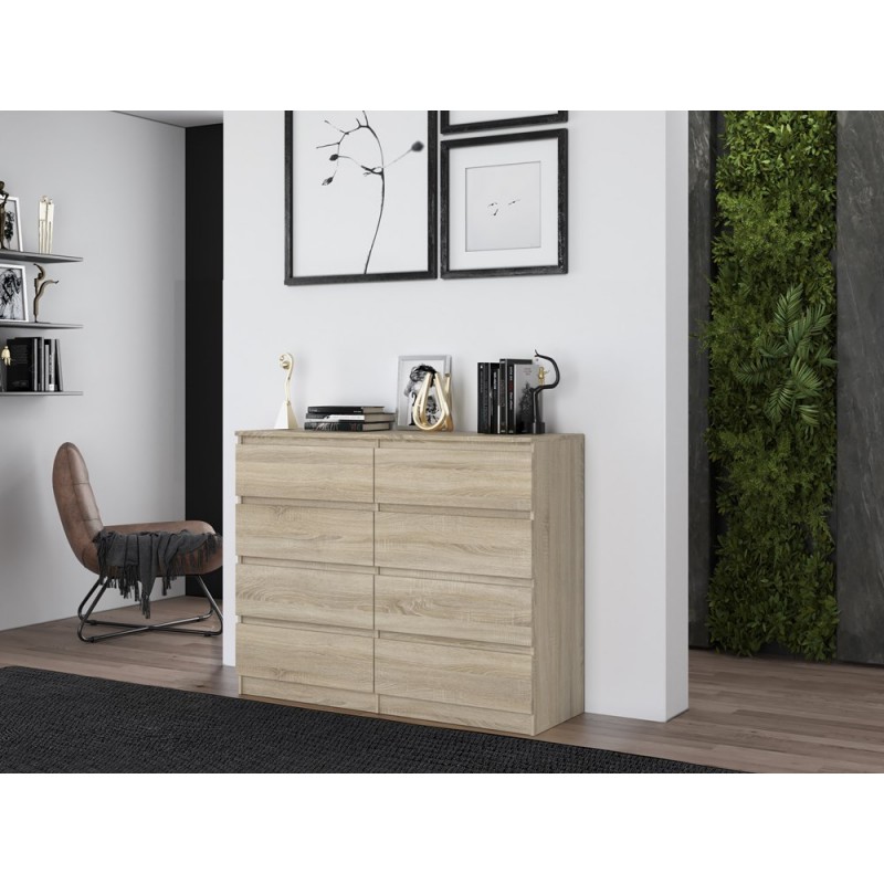 KOMODA MALWA M8 120 - DĄB SONOMA