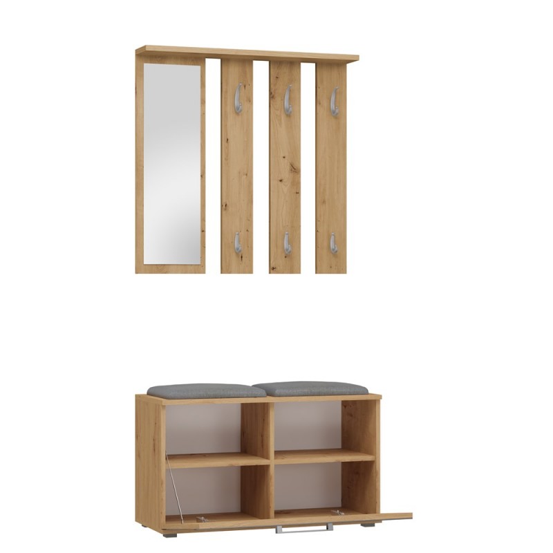 GARDEROBA OPAL II - DĄB ARTISAN