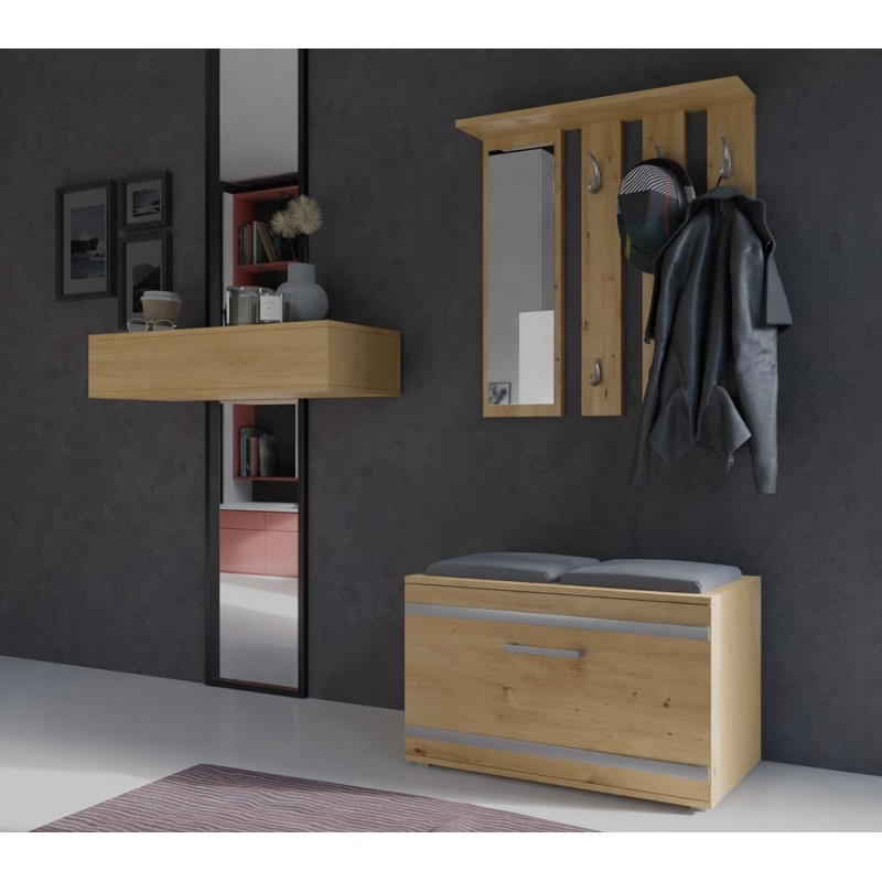 GARDEROBA OPAL II - DĄB ARTISAN