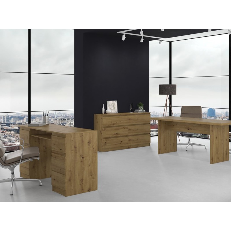 KOMODA MALWA M6 140 - DĄB ARTISAN