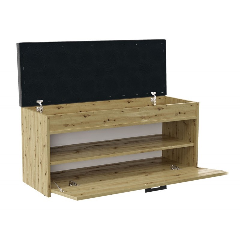 SZAFKA NA BUTY PARMA SIEDZISKO SCHOWEK DĄB ARTISAN