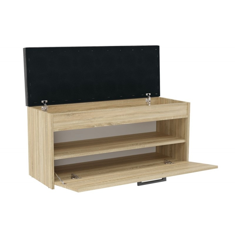 SZAFKA NA BUTY PARMA SIEDZISKO SCHOWEK DĄB SONOMA