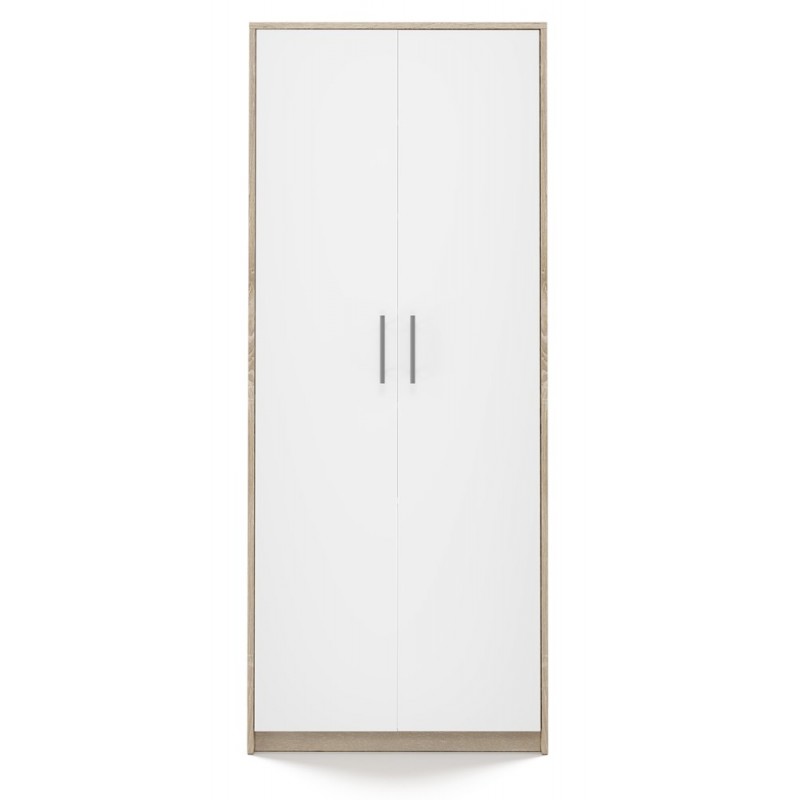 REGAŁ BIUROWY SALON OLIV 2D BIAŁY DĄB SONOMA