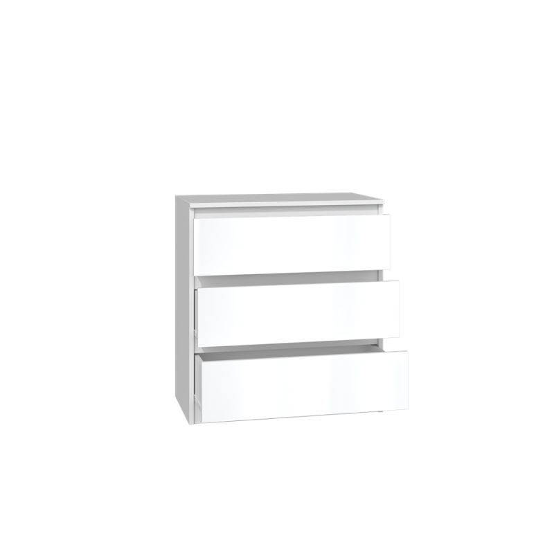 KOMODA MALWA M3 70 - BIEL POŁYSK