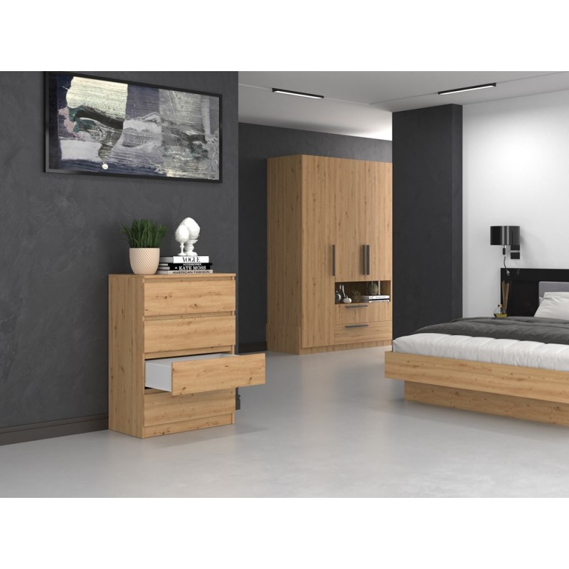 KOMODA MALWA M4 70 - DĄB ARTISAN