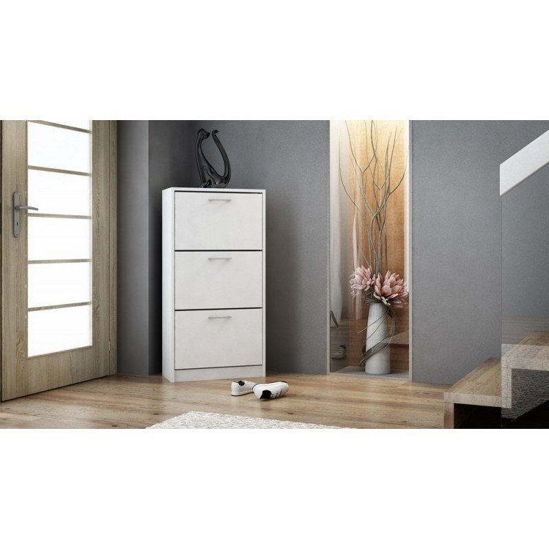 SZAFKA NA OBUWIE PAULA - BIEL