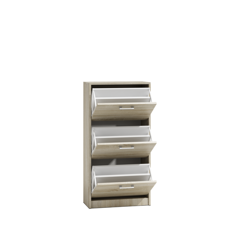 SZAFKA NA OBUWIE PAULA - DĄB SONOMA