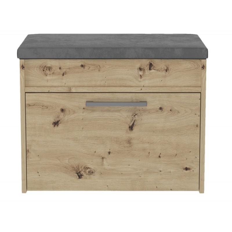 SZAFKA NA BUTY PARMA MINI SIEDZISKO SCHOWEK DĄB ARTISAN