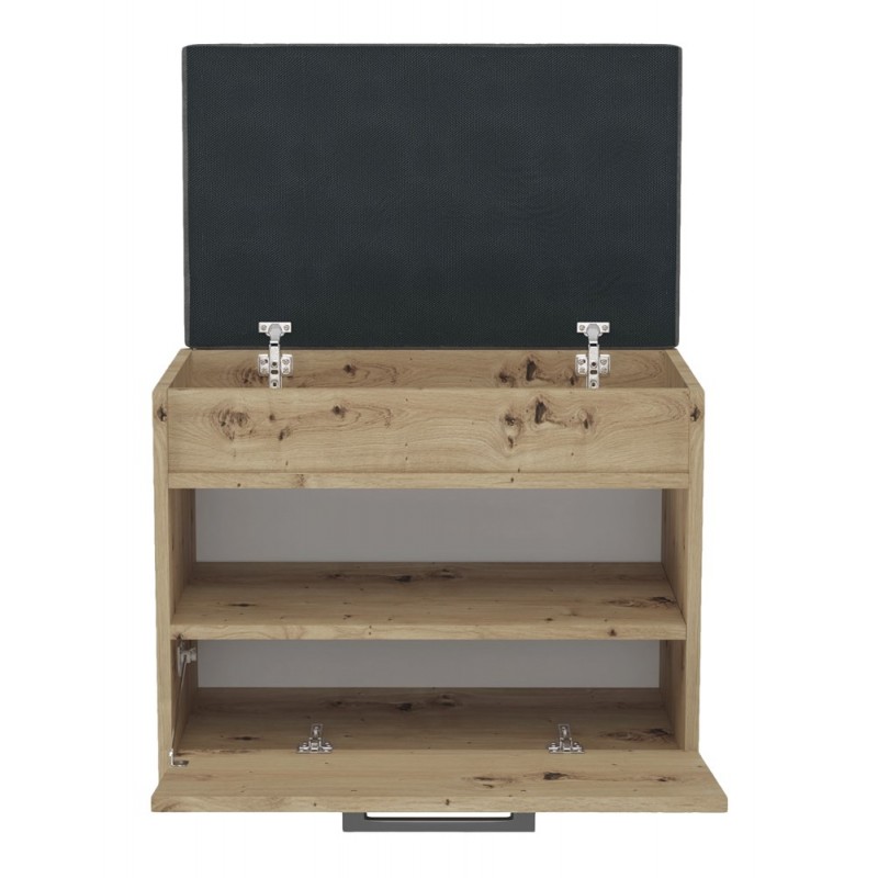 SZAFKA NA BUTY PARMA MINI SIEDZISKO SCHOWEK DĄB ARTISAN