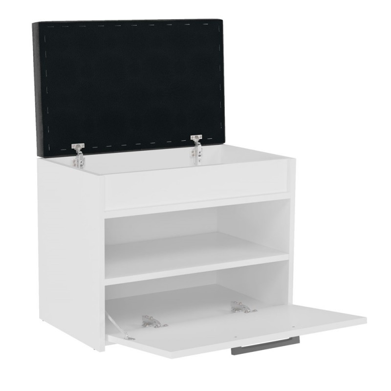 SZAFKA NA BUTY PARMA MINI SIEDZISKO SCHOWEK BIAŁA