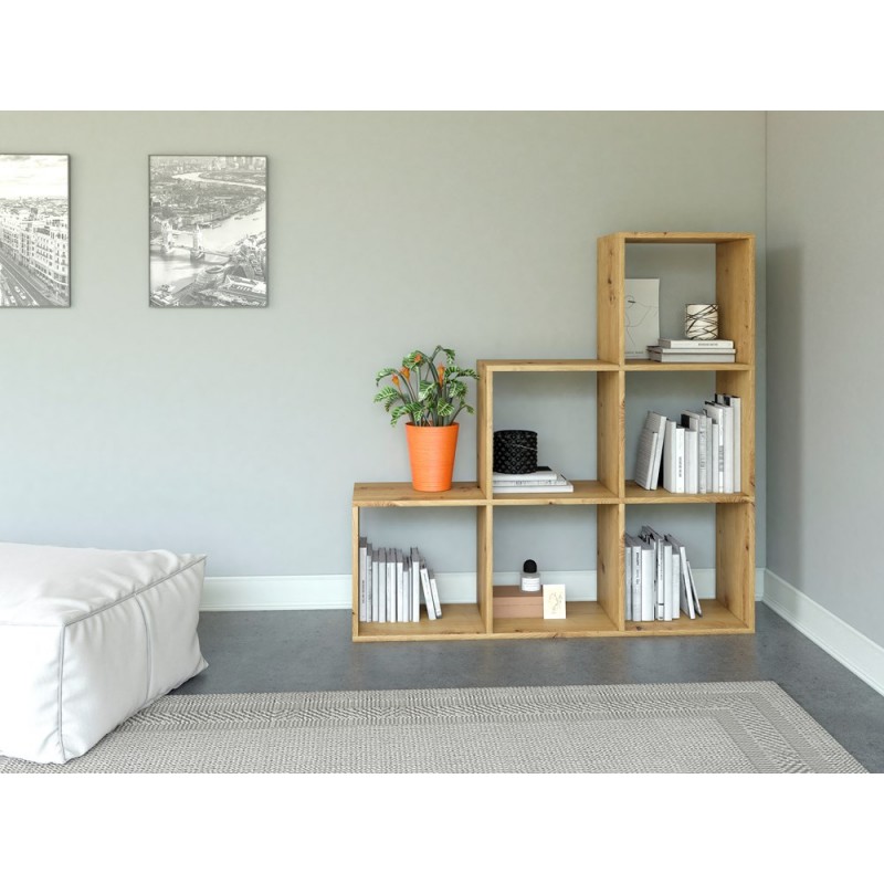 REGAŁ STEP RS-30 - DĄB ARTISAN