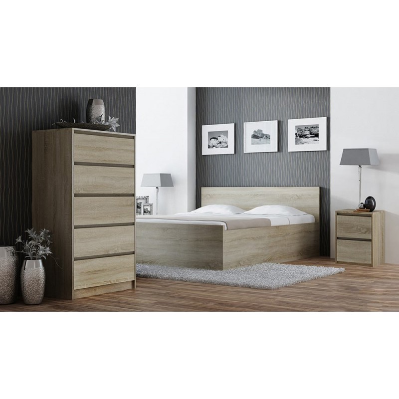 SZAFKA NOCNA KARO K2 - DĄB SONOMA