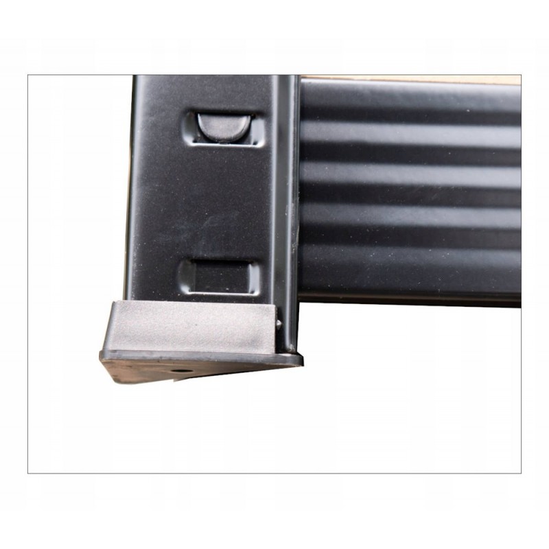 REGAŁ MAGAZYNOWY METALOWY P9040 MDF 175KG