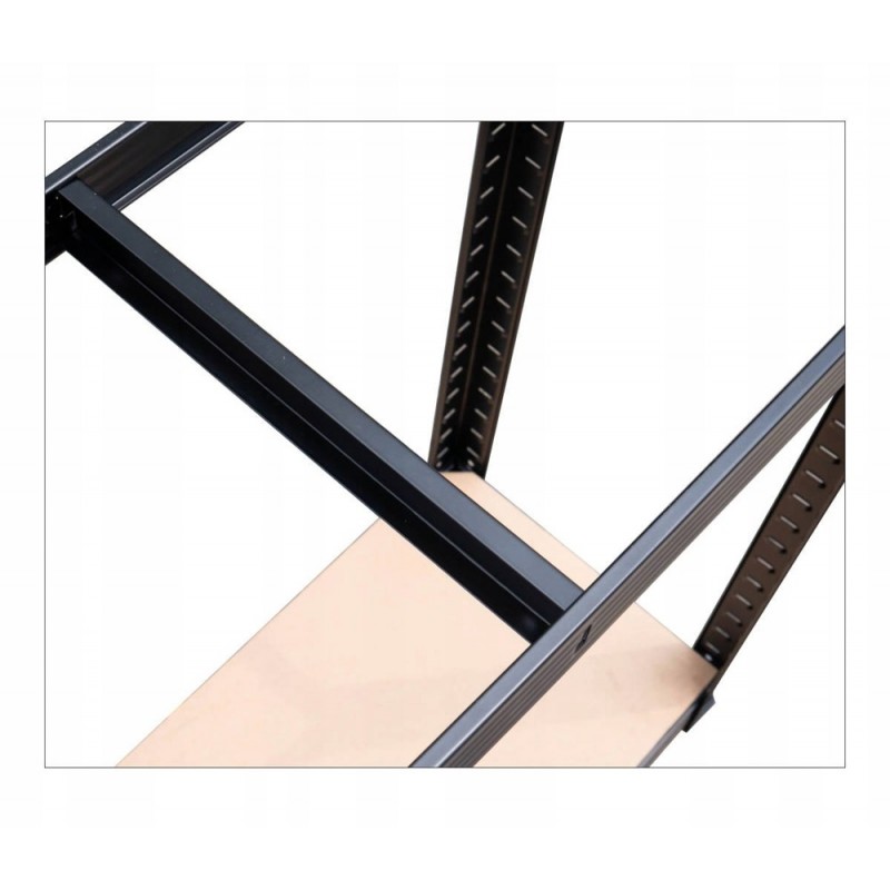 REGAŁ MAGAZYNOWY METALOWY P9040 MDF 175KG