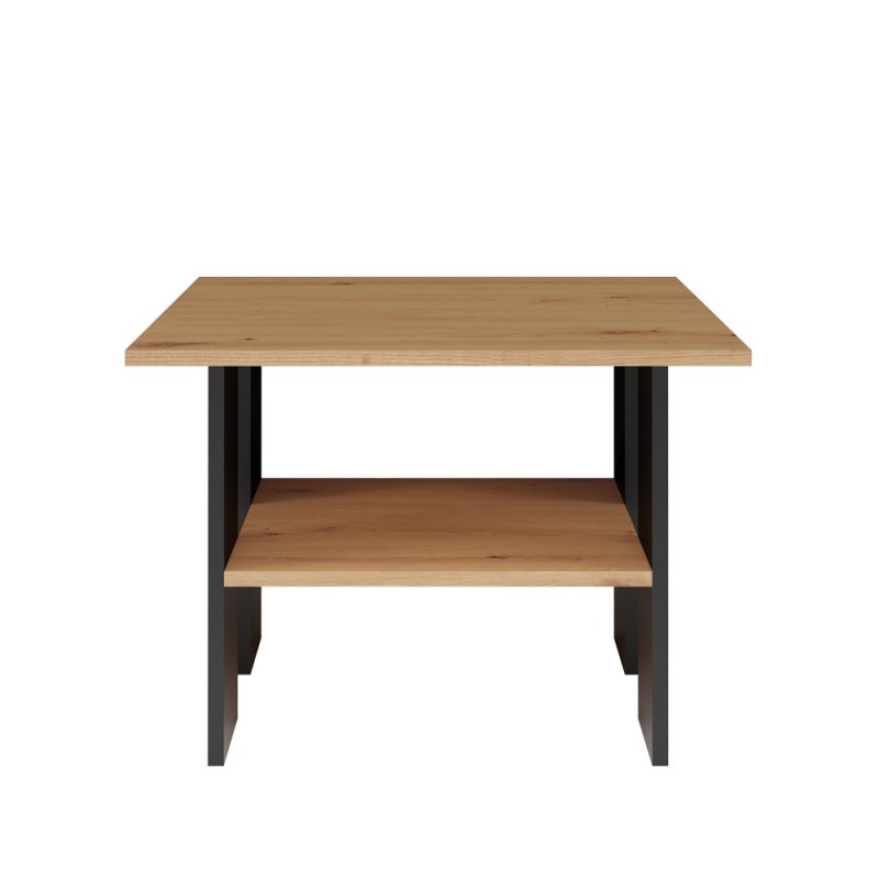 STOLIK KAWOWY ŁAWA SALON MODERNA DĄB ARTISAN CZERŃ