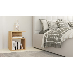 SZAFKA NOCNA STOLIK KOMODA SYPIALNIA TINI DĄB ARTISAN SZAFKA NOCNA STOLIK KOMODA SYPIALNIA TINI DĄB ARTISAN